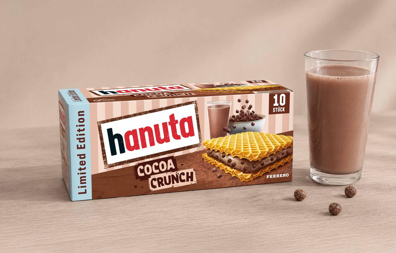 Visid Ferrero hanuta cocoacrunch